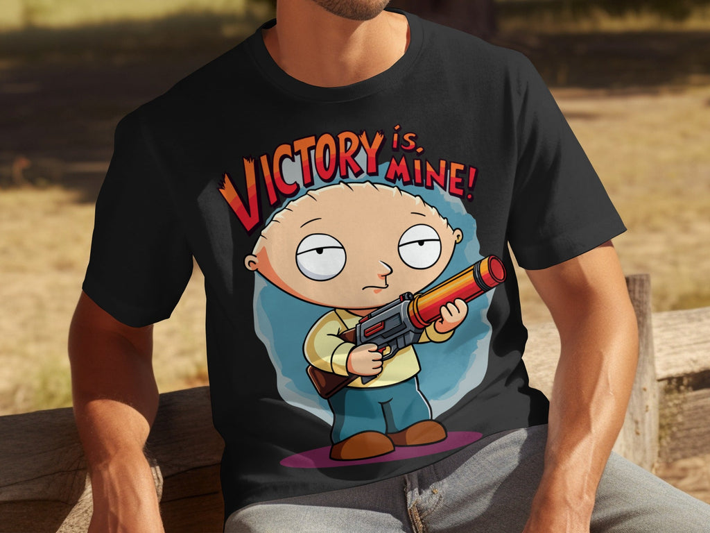 Victory Is Mine Angry Stewie Griffin Family Guy T-Shirts