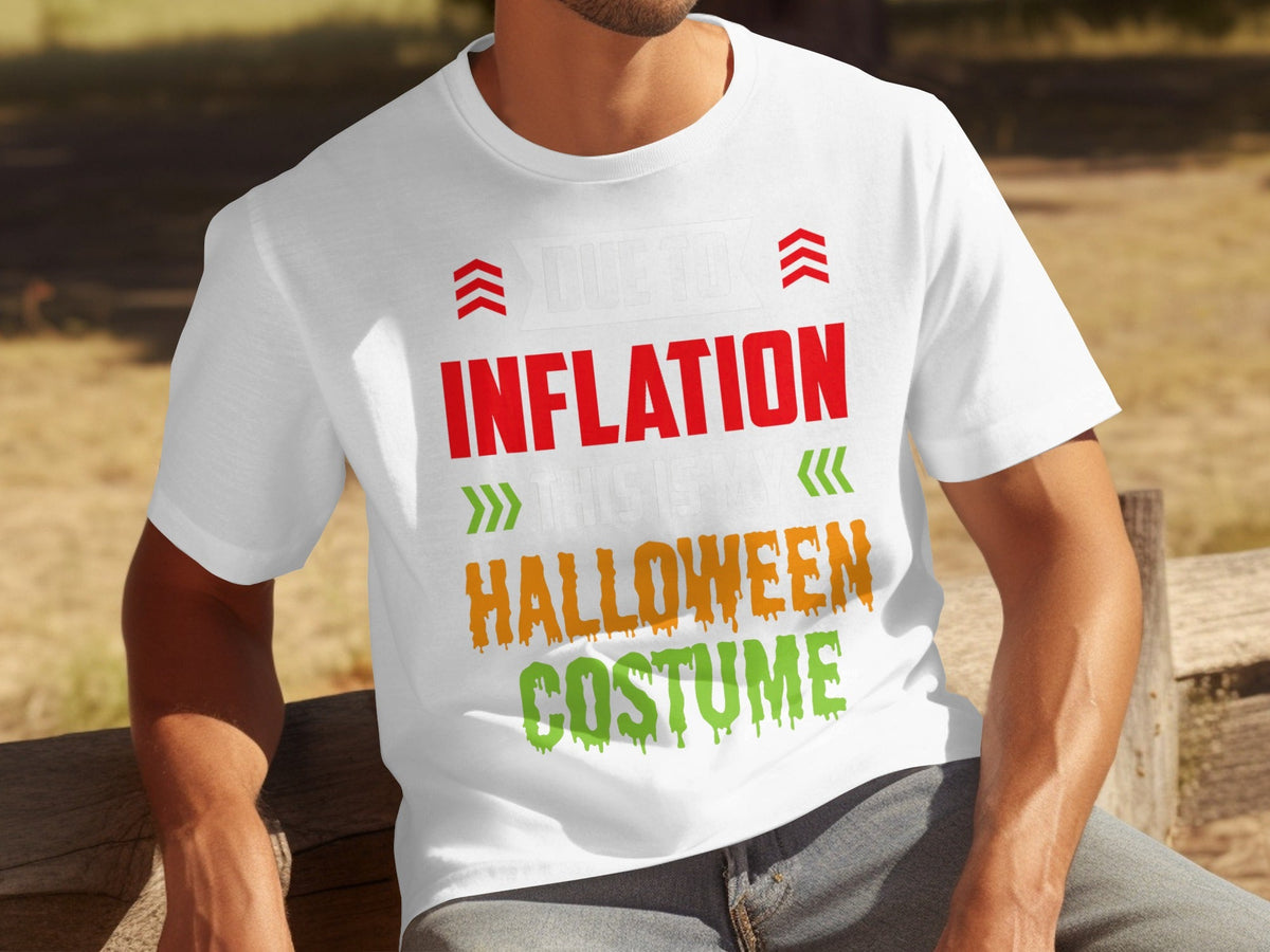 Due To Inflation This Is My Halloween Costume T-Shirts product image 14