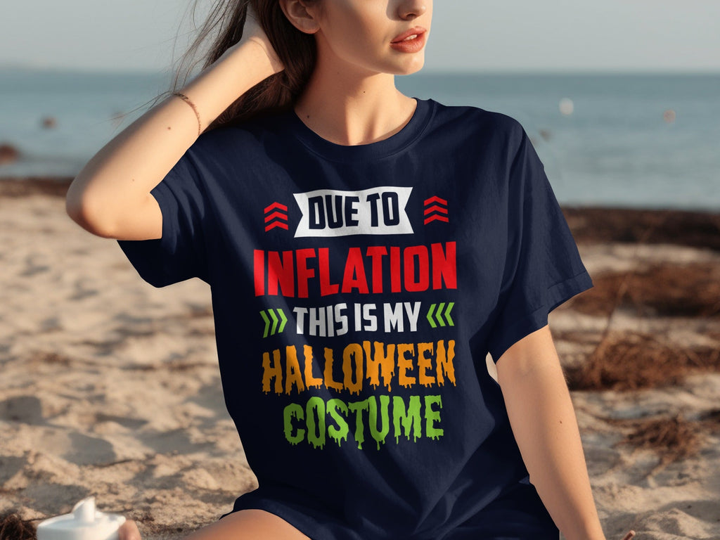 Due To Inflation This Is My Halloween Costume T-Shirts product image 24