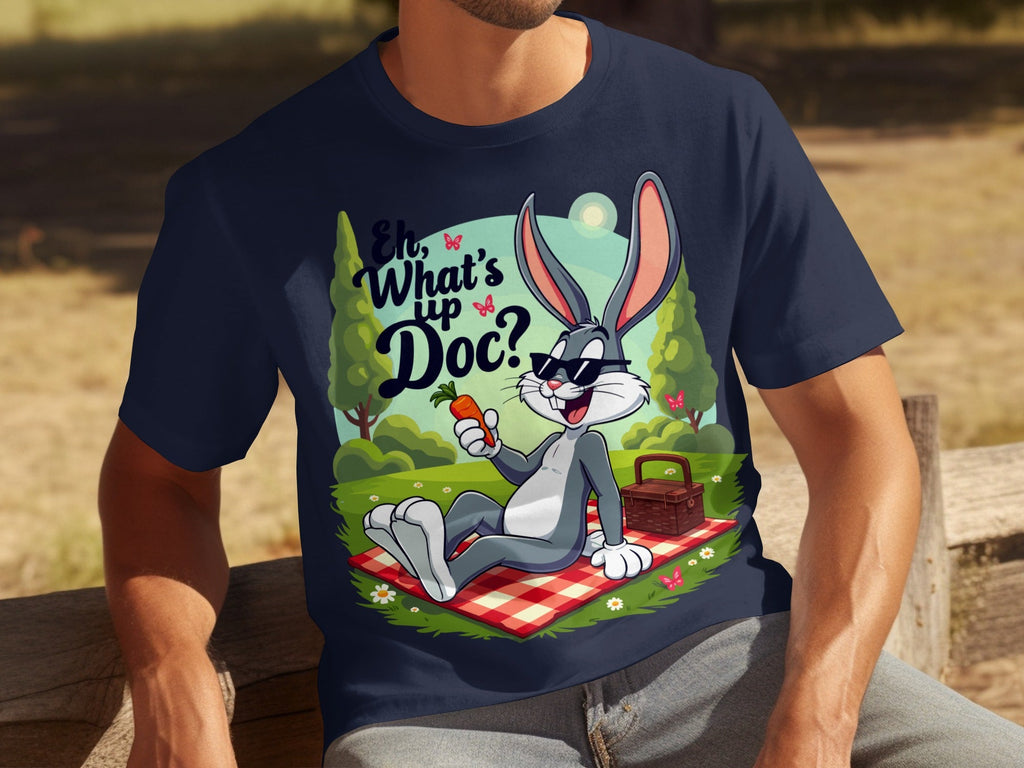 Bugs Bunny Eh What's Up Doc Picnic Illustration T-Shirts product image 24