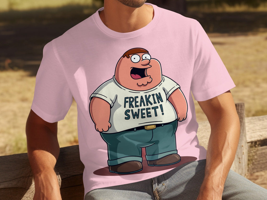 Peter Griffin Freakin Sweet Illustration Design T-Shirts