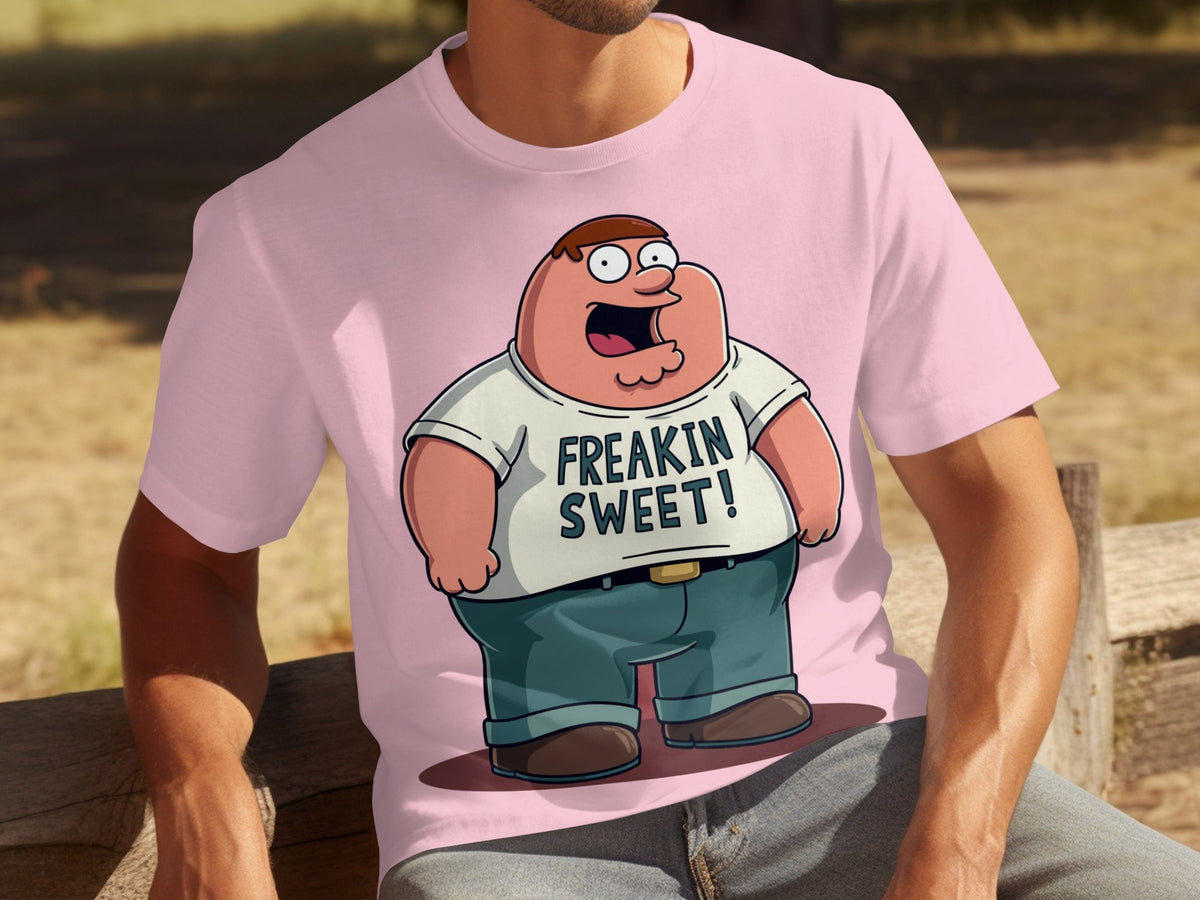 Peter Griffin Freakin Sweet Illustration Design T-Shirts