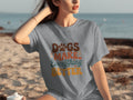 Dogs Make Everything Better Typography Design Cute T-Shirts