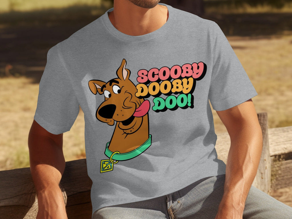 Scooby Doo with Text Classic Cartoons Character T-Shirts product image 30