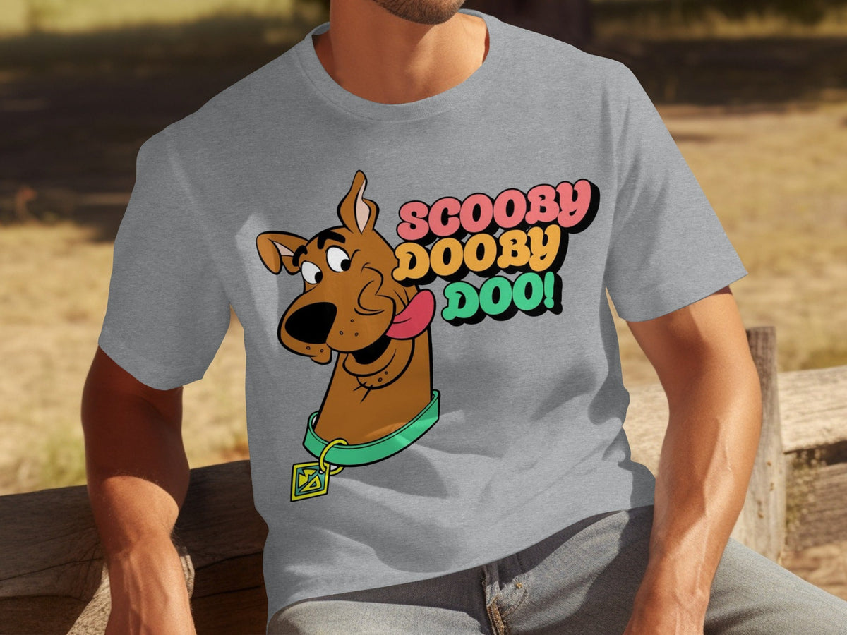 Scooby Doo with Text Classic Cartoons Character T-Shirts product image 30
