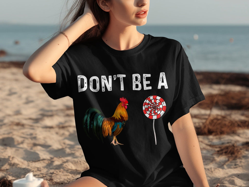 Don't Be A Sucker Funny Rooster and Lollipop Graphic product image 30