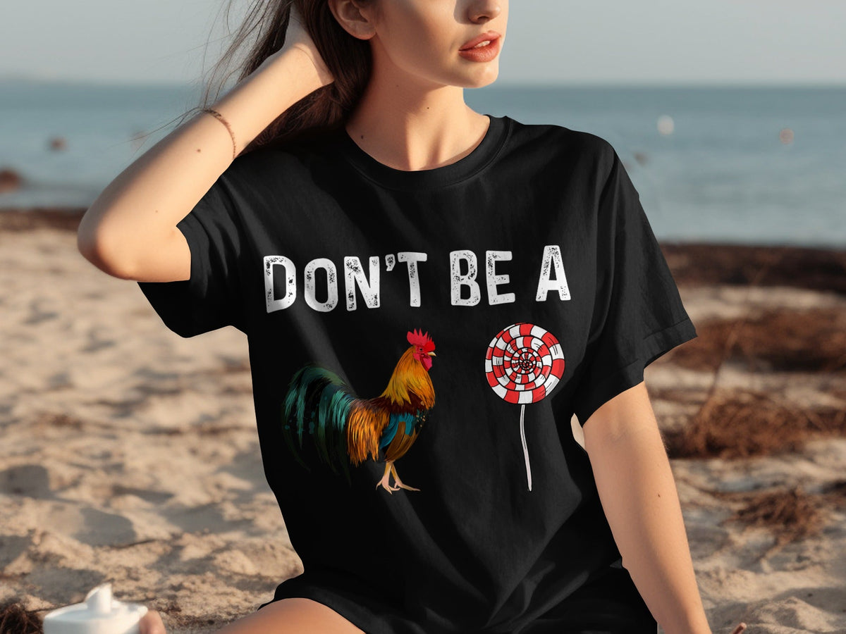 Don't Be A Sucker Funny Rooster and Lollipop Graphic product image 30