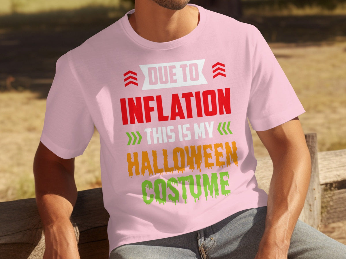 Due To Inflation This Is My Halloween Costume T-Shirts product image 12