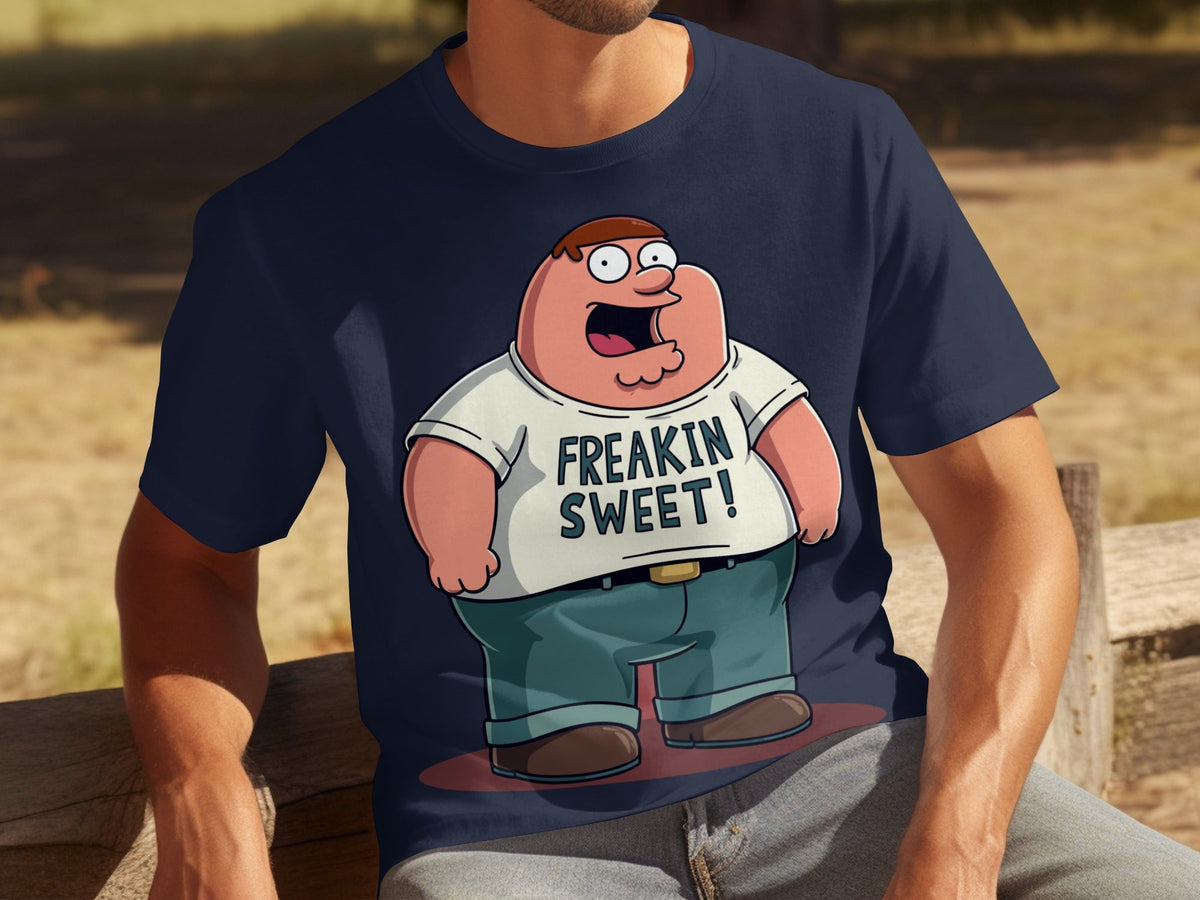 Peter Griffin Freakin Sweet Illustration Design T-Shirts
