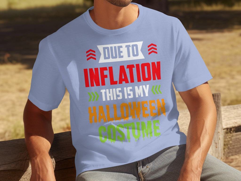 Due To Inflation This Is My Halloween Costume T-Shirts product image 13
