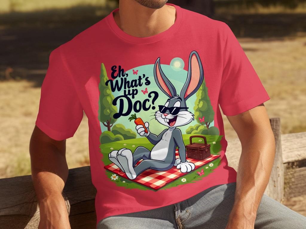 Bugs Bunny Eh What's Up Doc Picnic Illustration T-Shirts product image 16