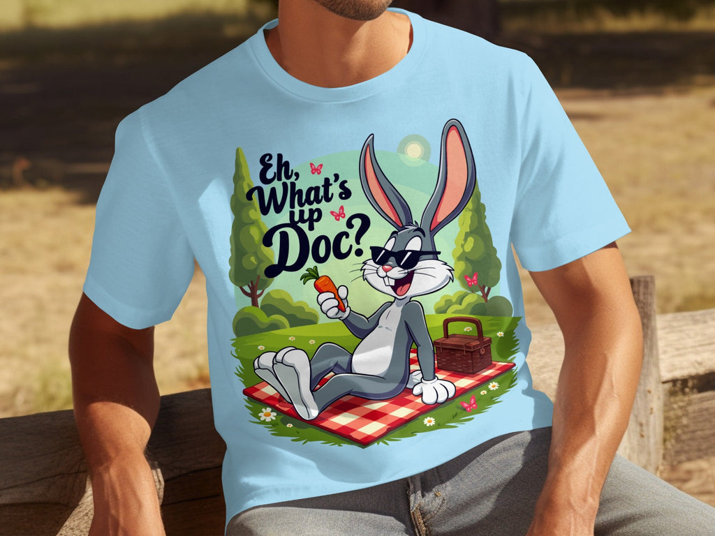 Bugs Bunny Eh What's Up Doc Picnic Illustration T-Shirts product image 23