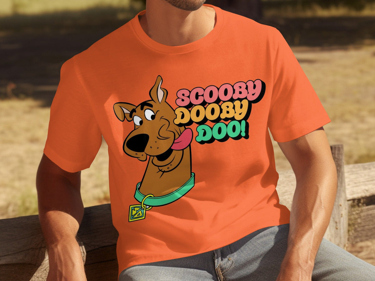 Scooby Doo with Text Classic Cartoons Character T-Shirts product image 19