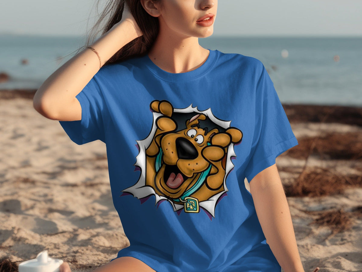 Scooby Doo Breaking Through T-Shirts product image 2