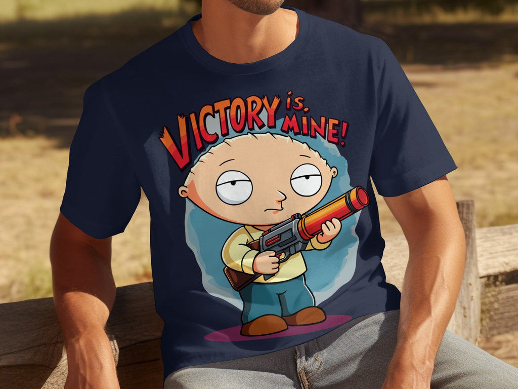Victory Is Mine Angry Stewie Griffin Family Guy T-Shirts