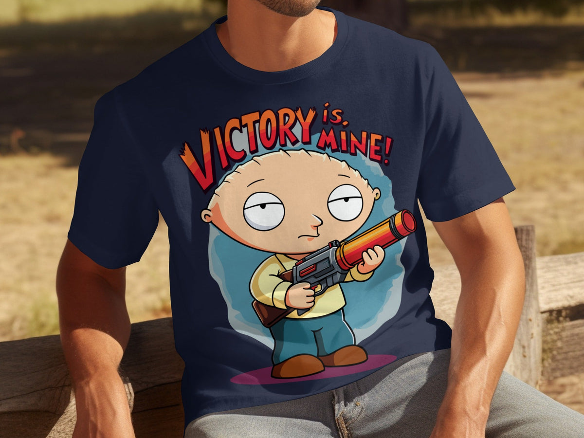 Victory Is Mine Angry Stewie Griffin Family Guy T-Shirts