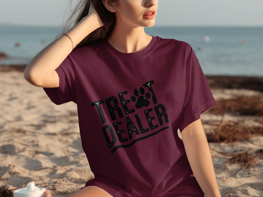 Treat Dealer Dog Paw Funny Pet Lover Gift Idea T-Shirts