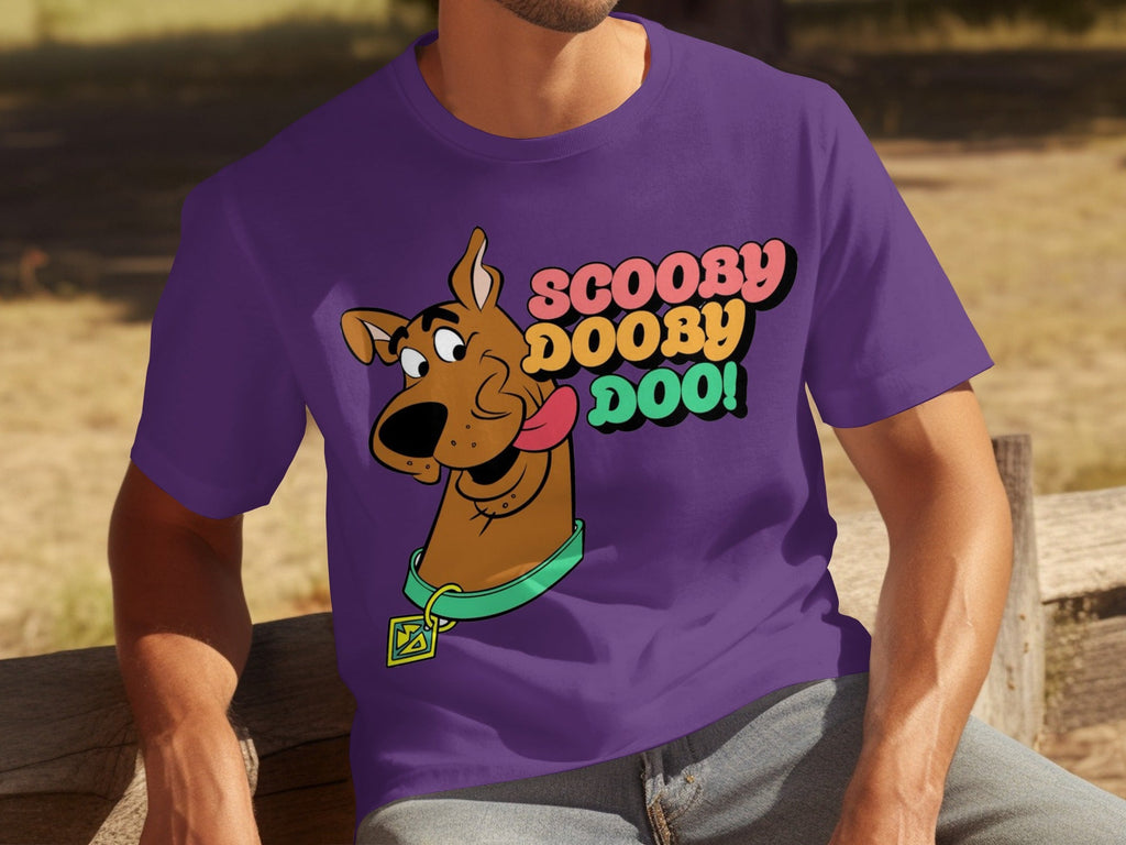 Scooby Doo with Text Classic Cartoons Character T-Shirts product image 25