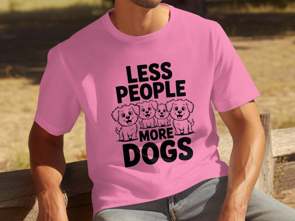 Less People More Dogs with Four Cute T-Shirts product image 18