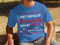 Don't Confuse My Personality With My Attitude T-Shirts product image 1