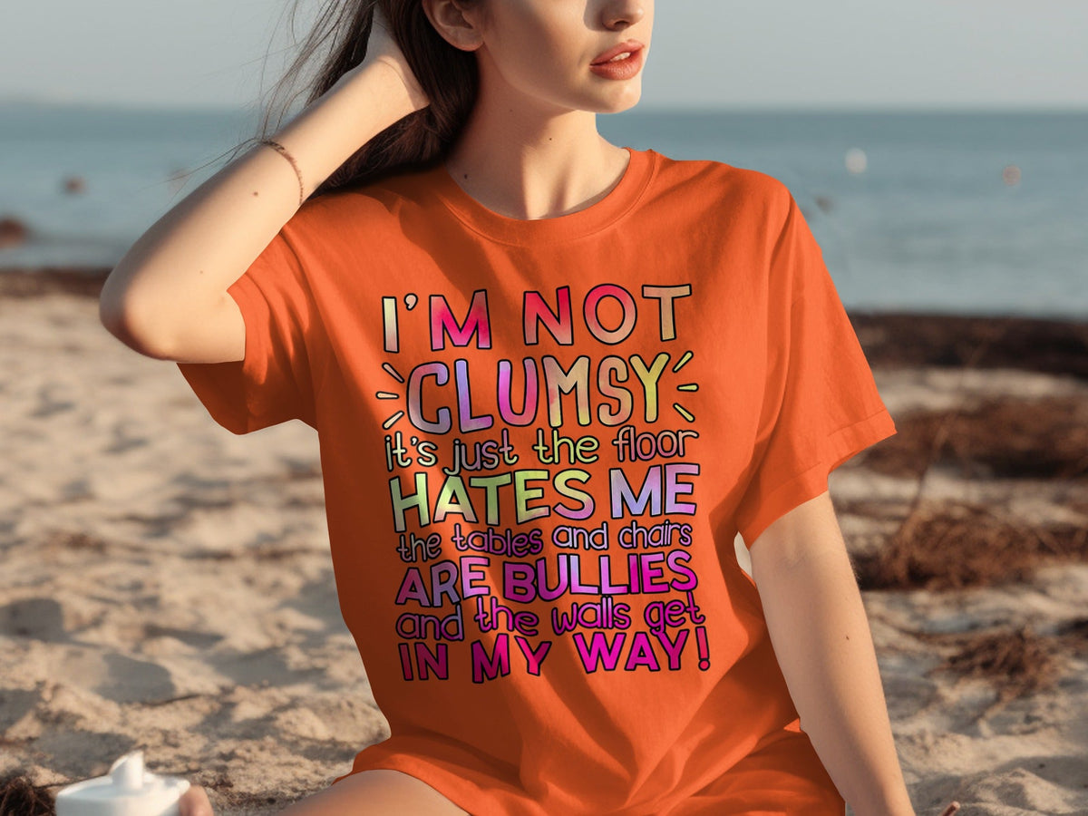 I'm Not Clumsy Humor Graphic Statement Novelty T-Shirts product image 20