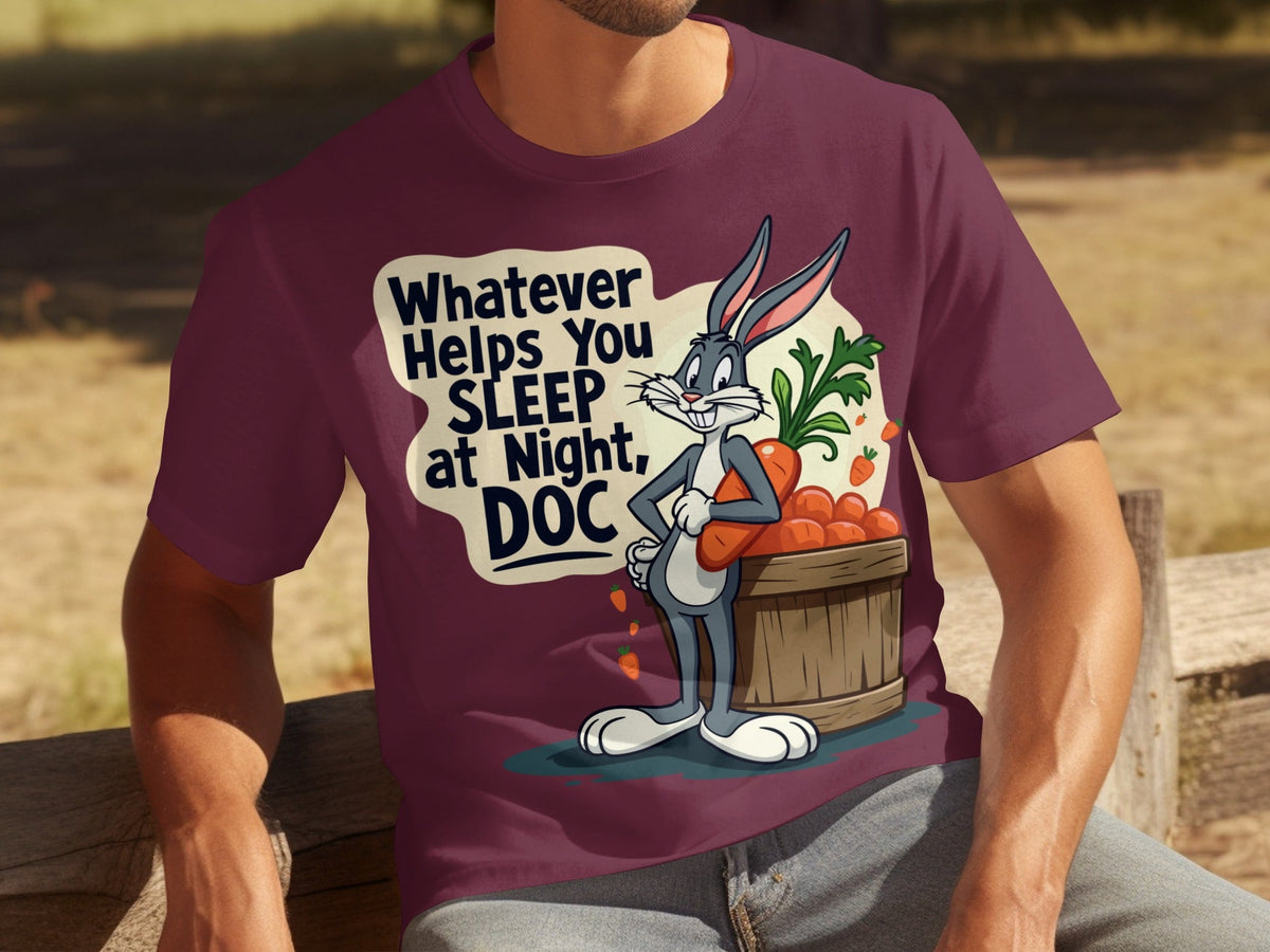 Whatever Helps You Sleep At Night Doc Carrots T-Shirts