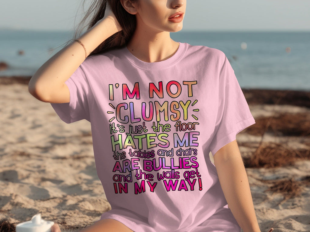 I'm Not Clumsy Humor Graphic Statement Novelty T-Shirts product image 27