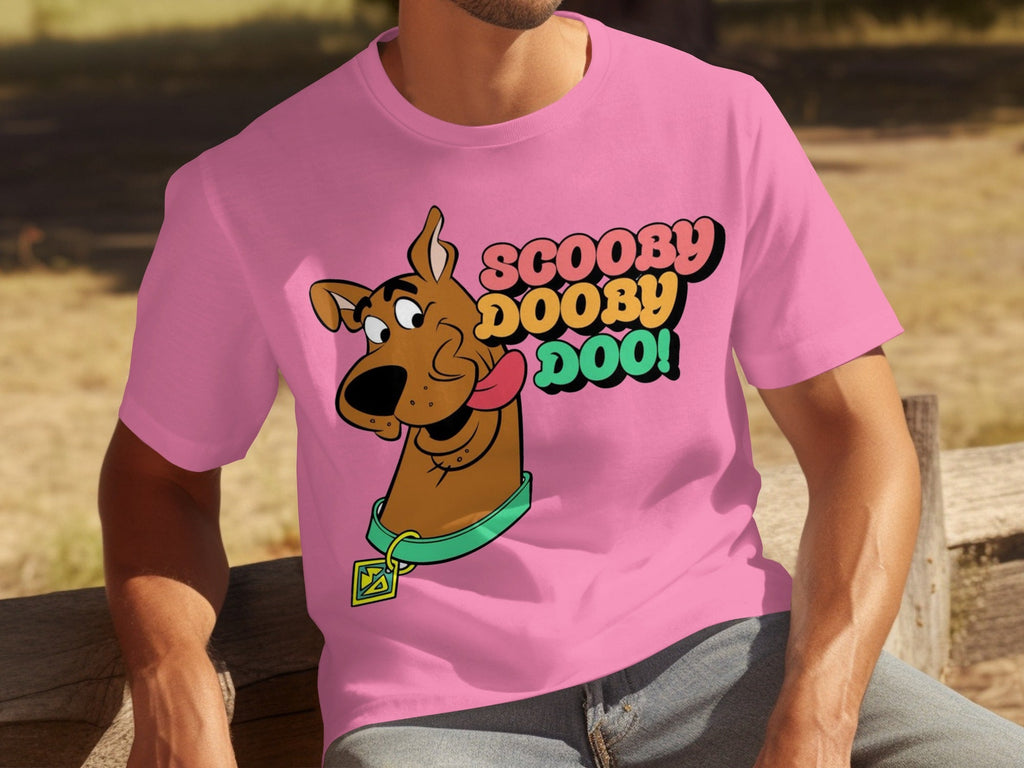 Scooby Doo with Text Classic Cartoons Character T-Shirts product image 18