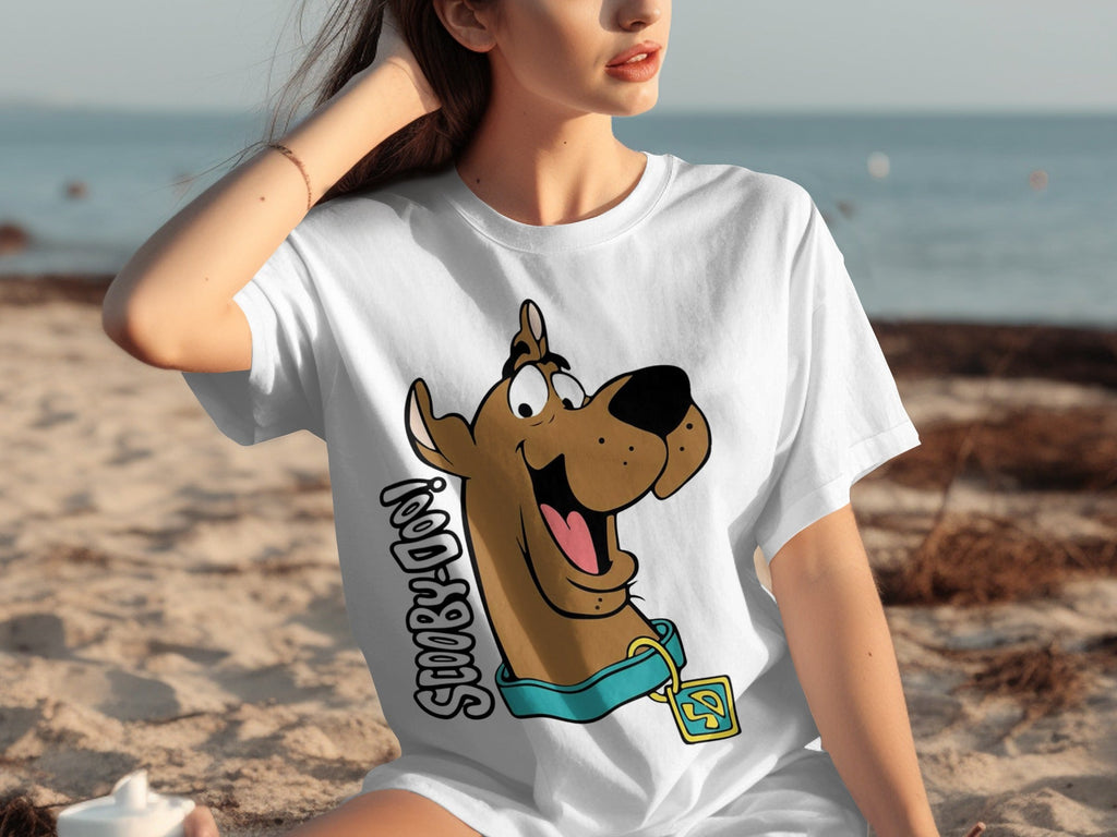 Scooby Doo Cartoon Graphic Design Classic Character T-Shirts
