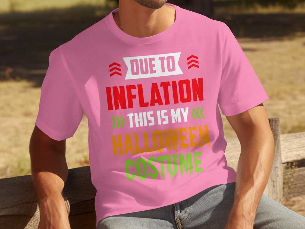 Due To Inflation This Is My Halloween Costume T-Shirts product image 3