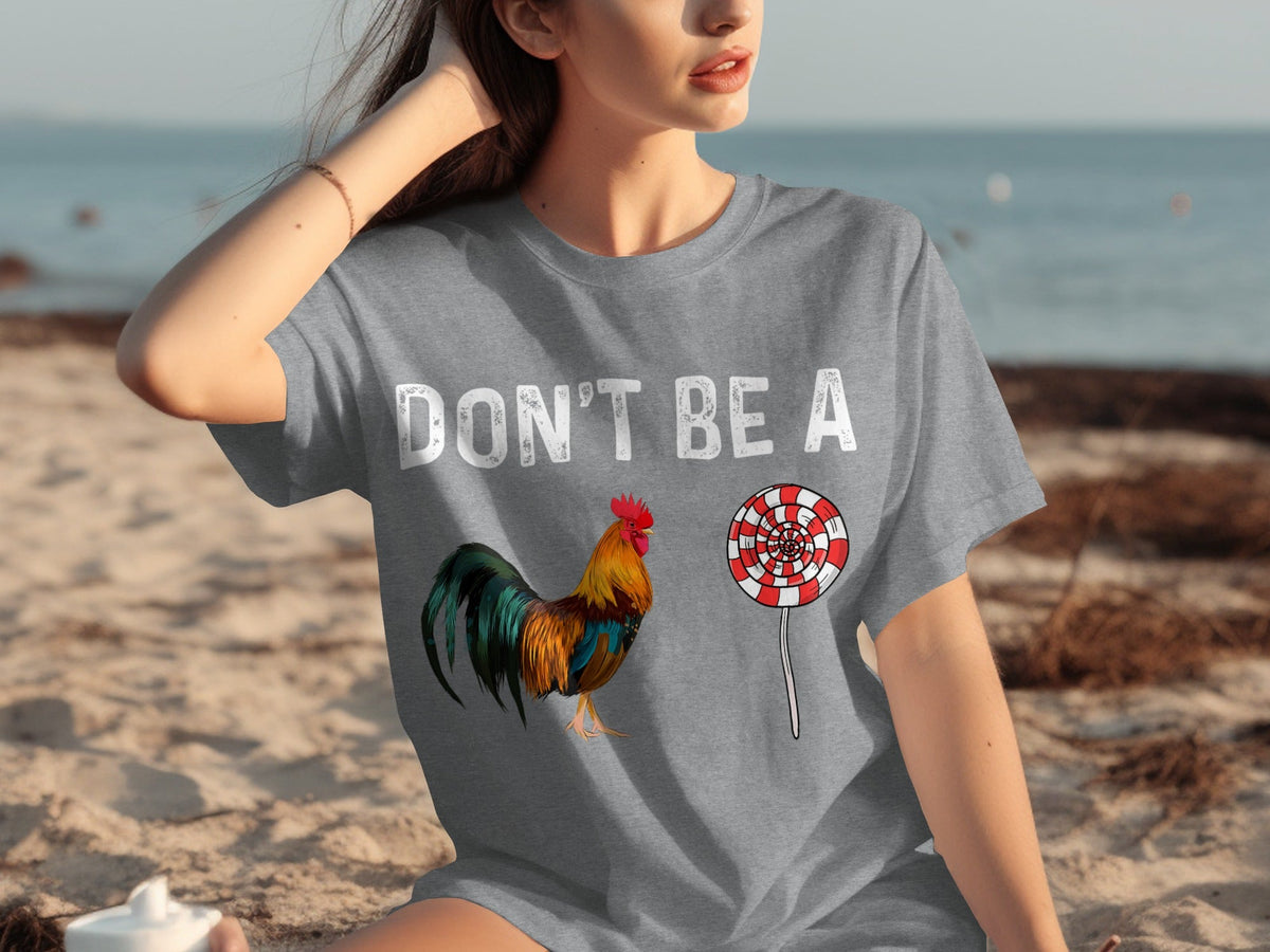 Don't Be A Sucker Funny Rooster and Lollipop Graphic product image 31