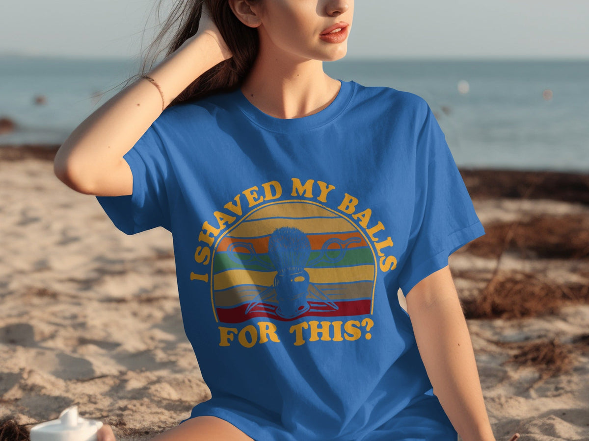 I Shaved My Balls For This Question Funny Barber T-Shirts product image 18