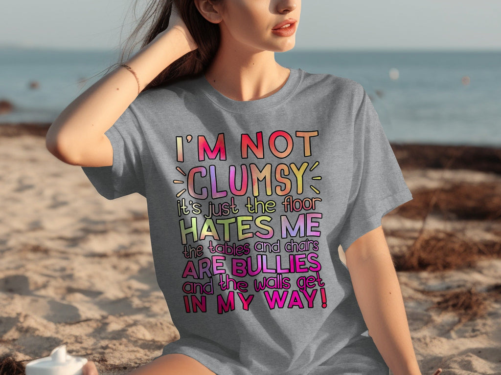 I'm Not Clumsy Humor Graphic Statement Novelty T-Shirts product image 31