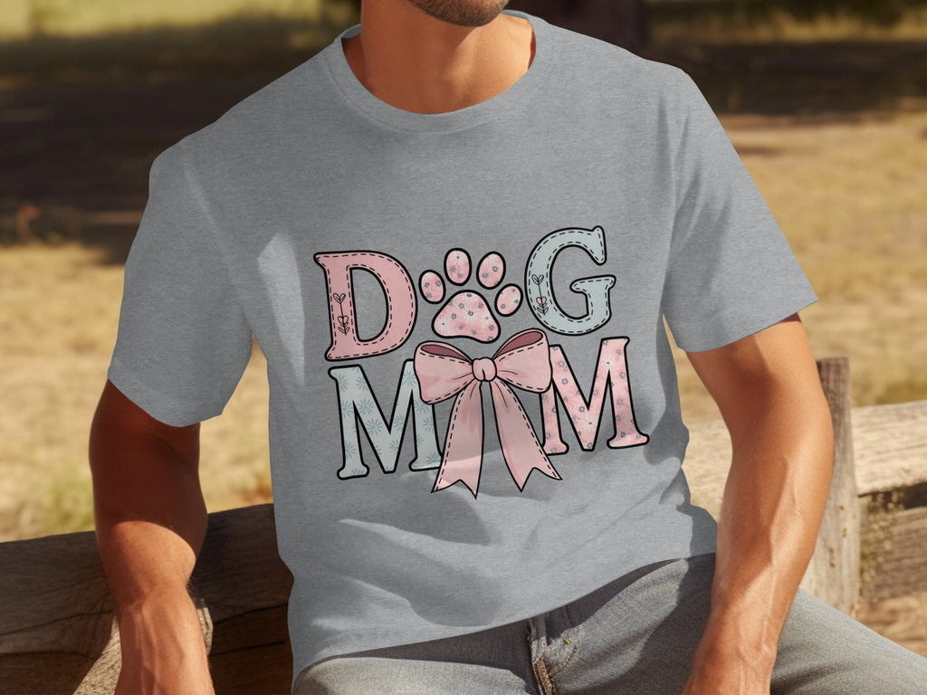 Floral Dog Mom Bow Design Perfect For All Lovers T-Shirts product image 30