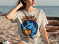 Wishful Thinking Genie And Lamp Cartoon Graphic T-Shirts