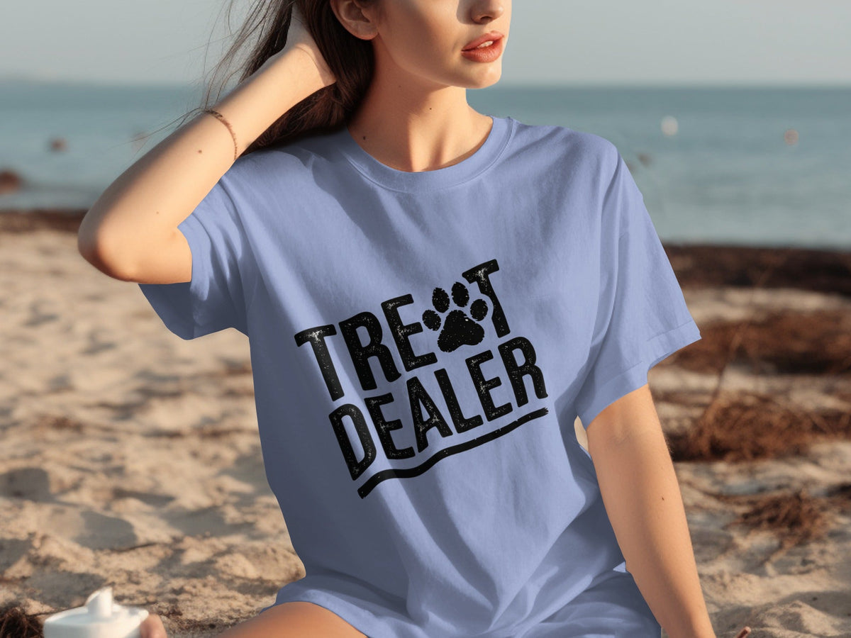 Treat Dealer Dog Paw Funny Pet Lover Gift Idea T-Shirts