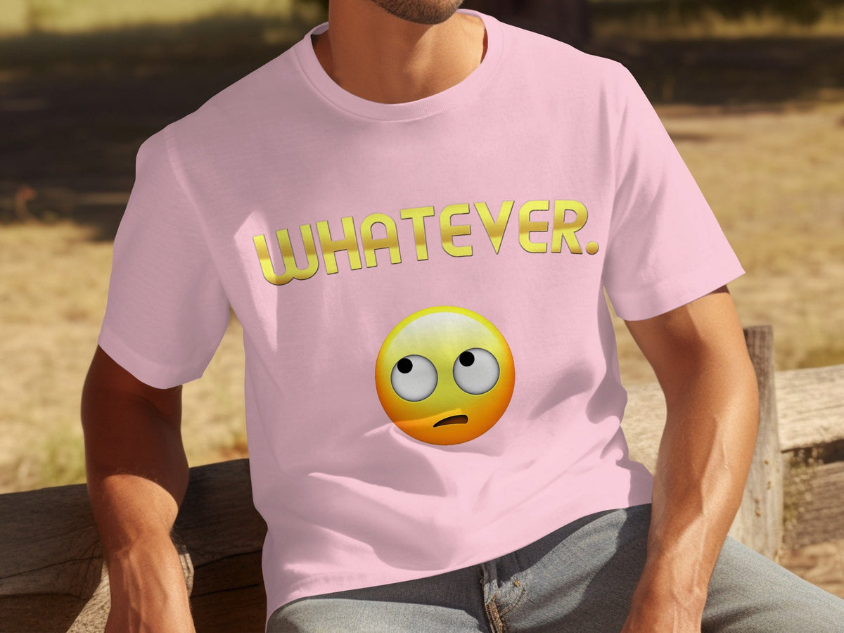 Whatever Emoji Expression Funny Sarcastic Attitude T-Shirts product image 12