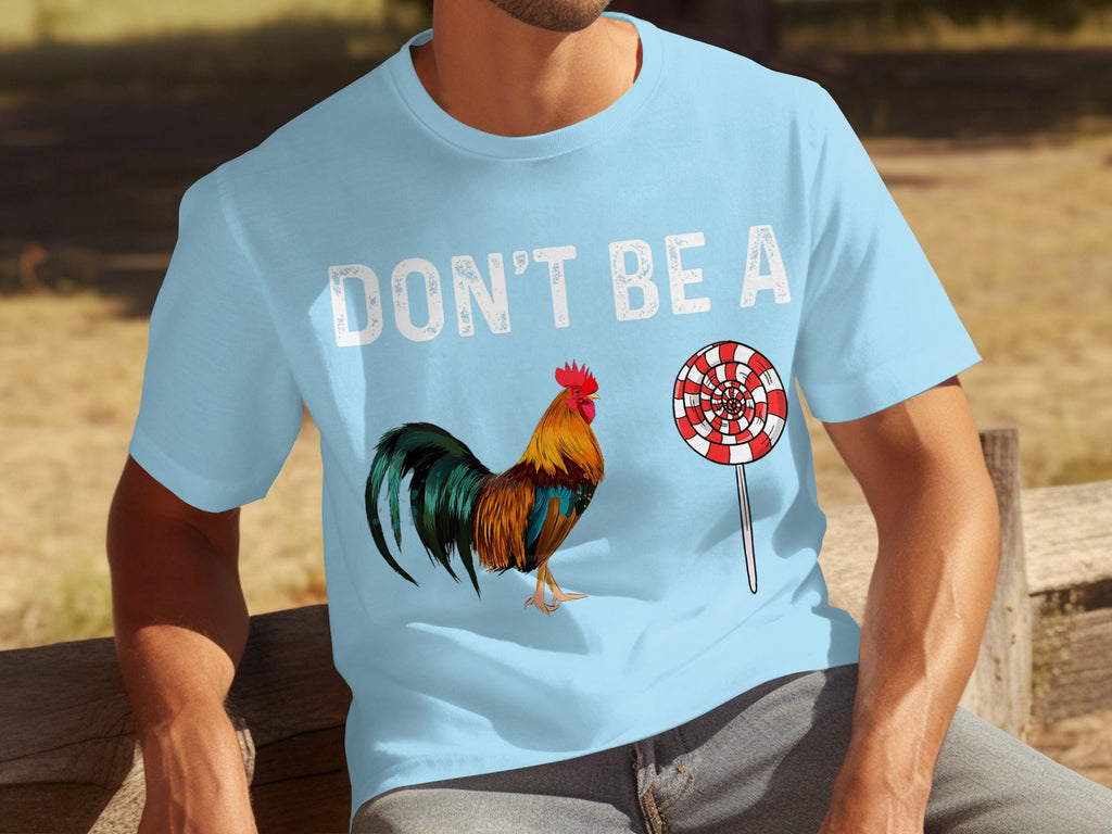 Don't Be A Sucker Funny Rooster and Lollipop Graphic product image 8