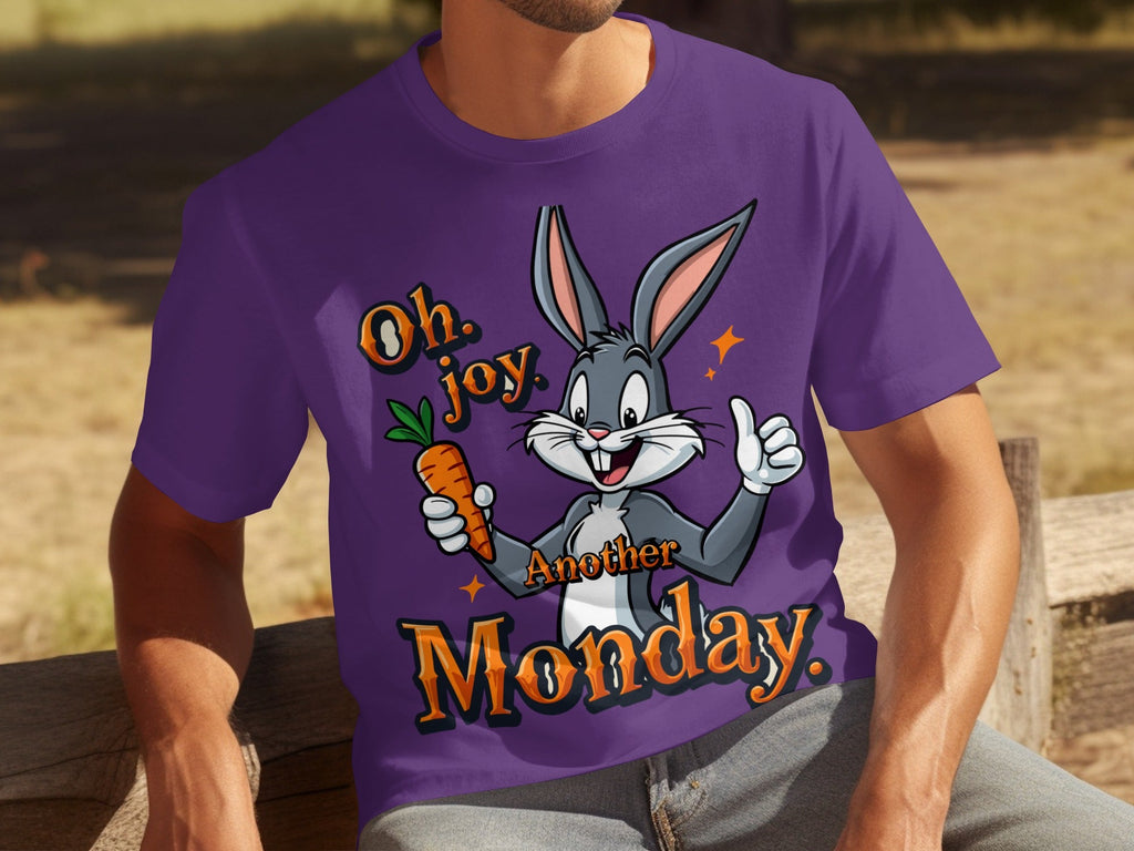 Oh Joy Another Monday Funny Bunny Graphic Design T-Shirts product image 25