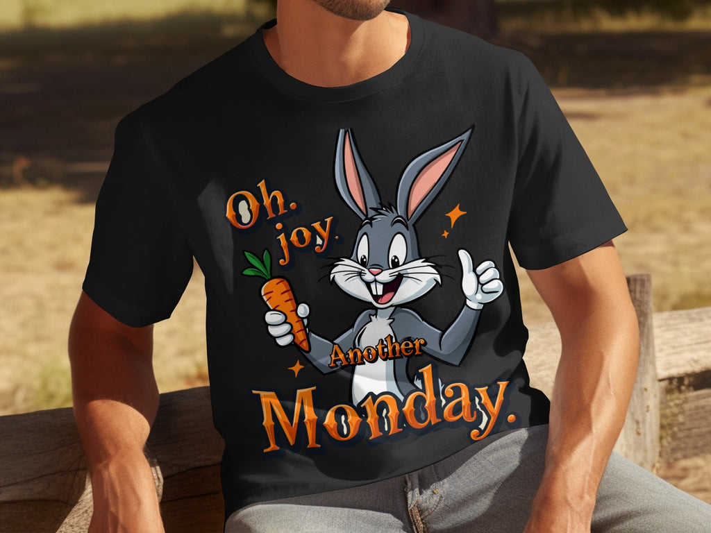 Oh Joy Another Monday Funny Bunny Graphic Design T-Shirts product image 31