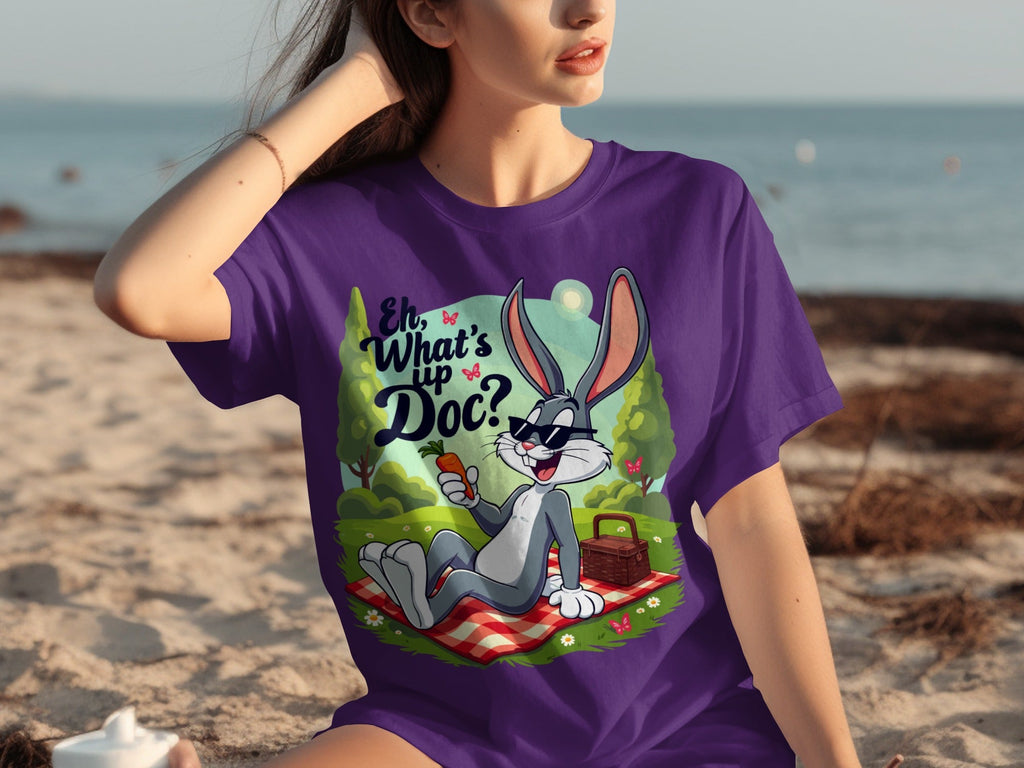 Bugs Bunny Eh What's Up Doc Picnic Illustration T-Shirts product image 10