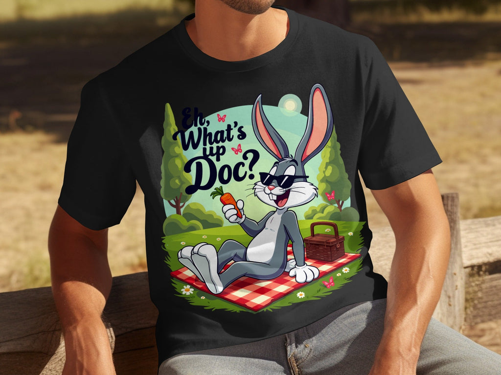 Bugs Bunny Eh What's Up Doc Picnic Illustration T-Shirts product image 31