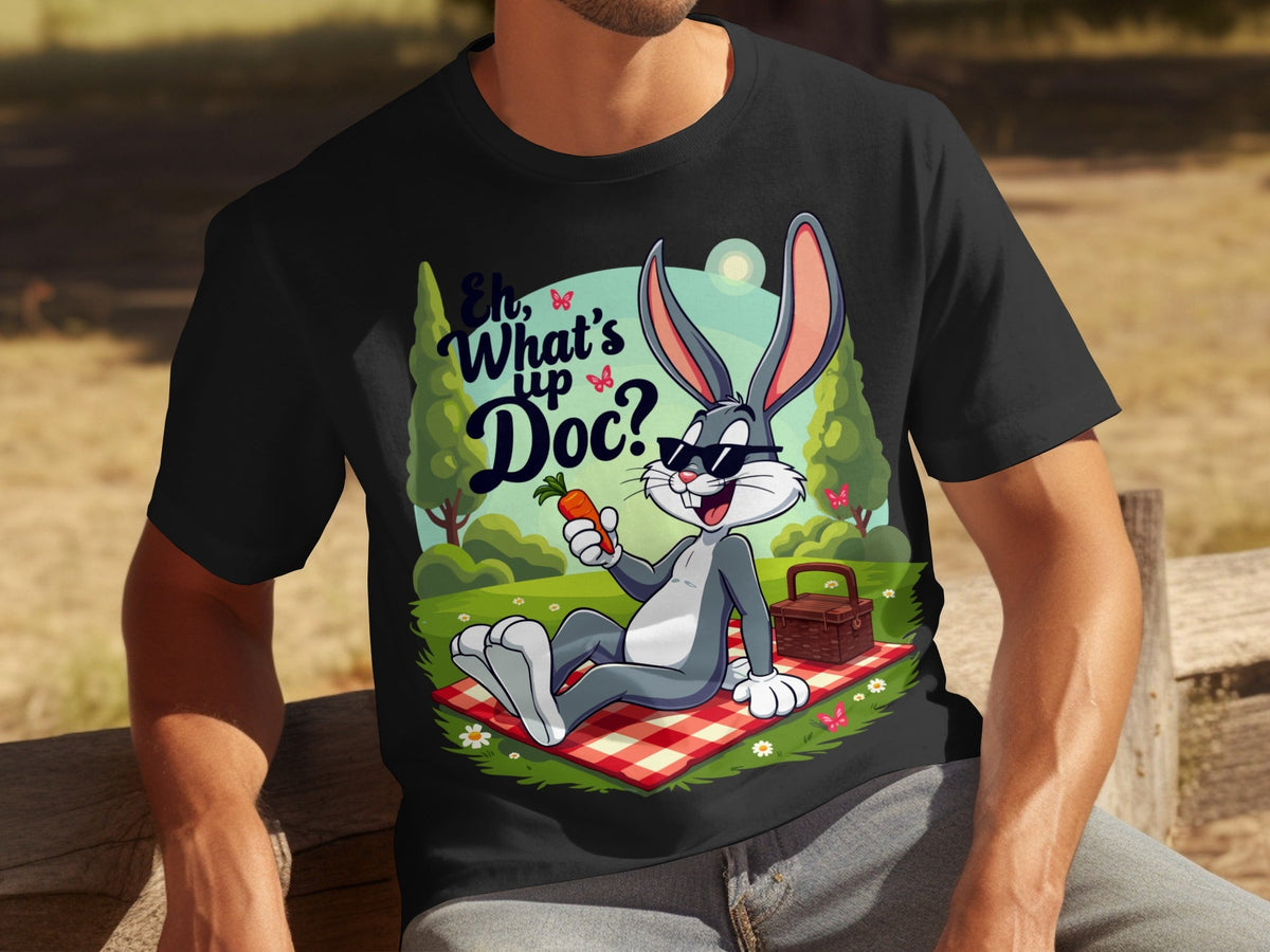 Bugs Bunny Eh What's Up Doc Picnic Illustration T-Shirts product image 31