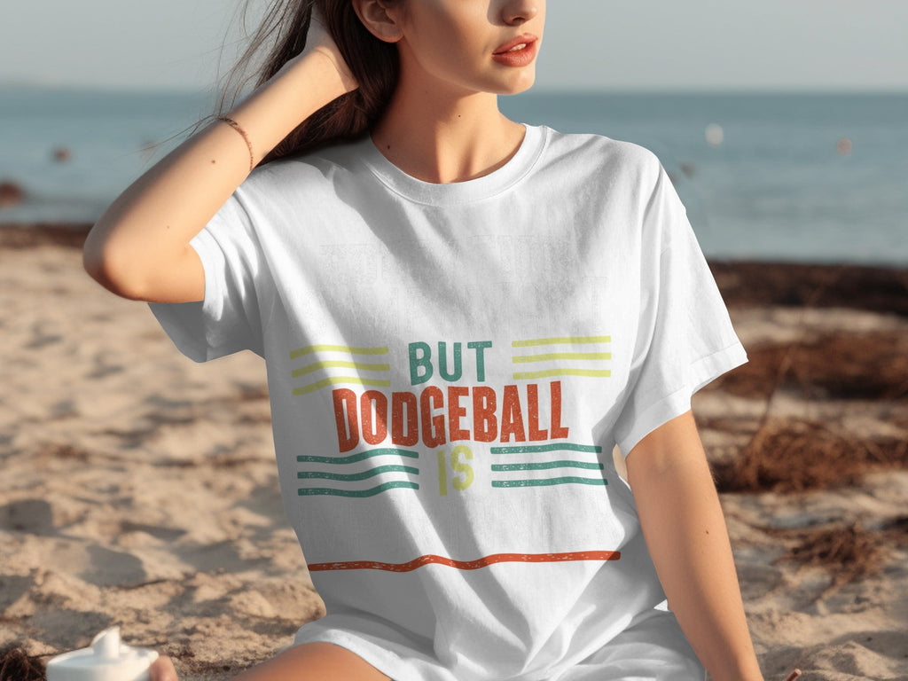 Education Is Important But Dodgeball Is Importanter T-Shirts product image 29