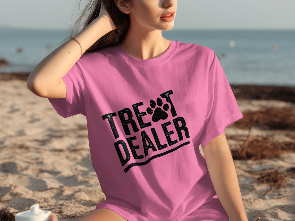 Treat Dealer Dog Paw Funny Pet Lover Gift Idea T-Shirts