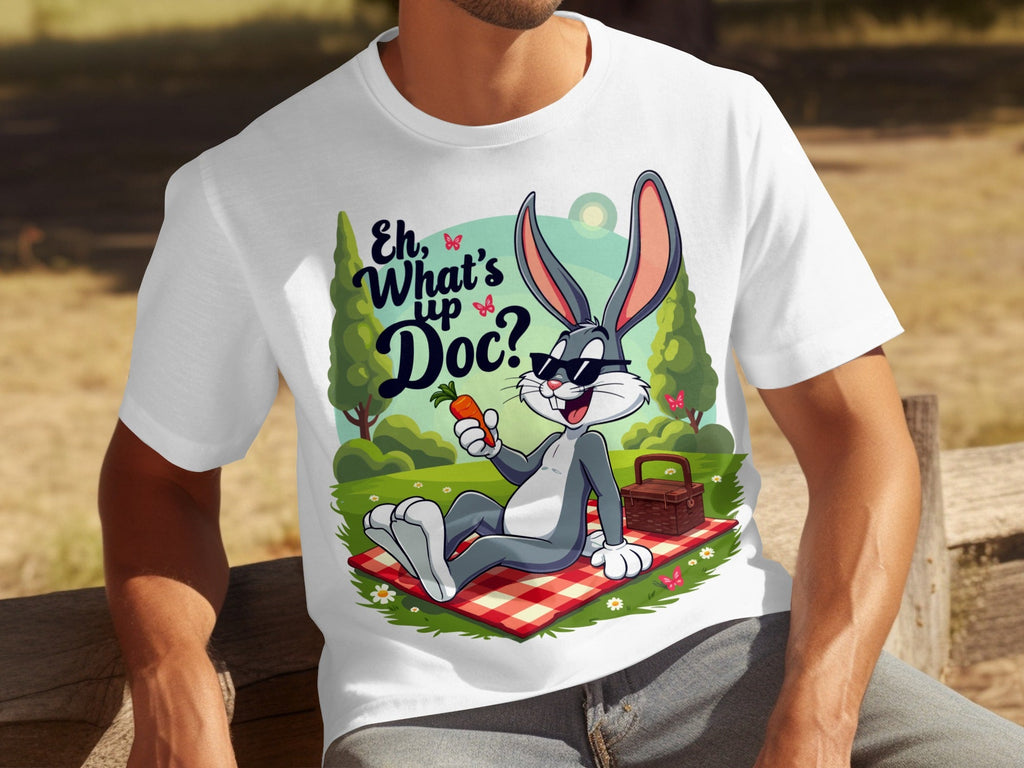 Bugs Bunny Eh What's Up Doc Picnic Illustration T-Shirts product image 29