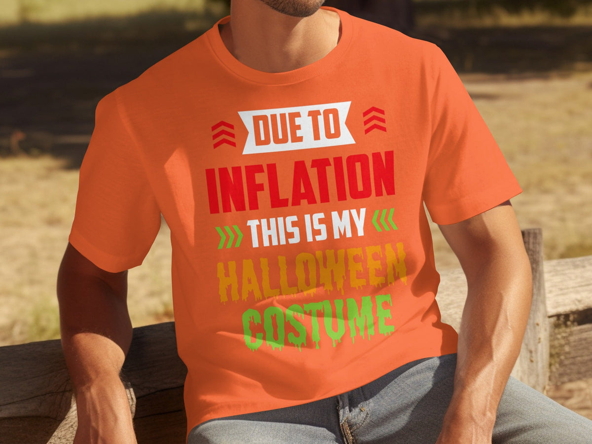Due To Inflation This Is My Halloween Costume T-Shirts product image 4