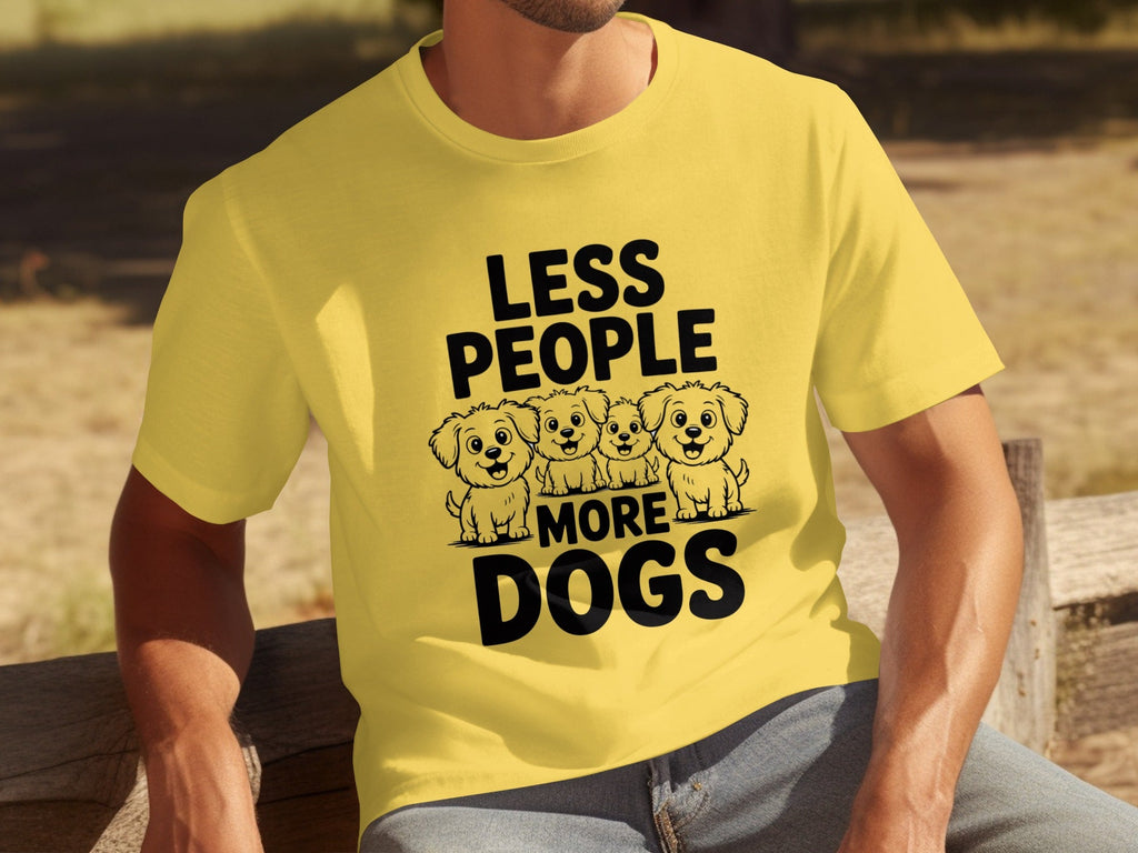 Less People More Dogs with Four Cute T-Shirts product image 21